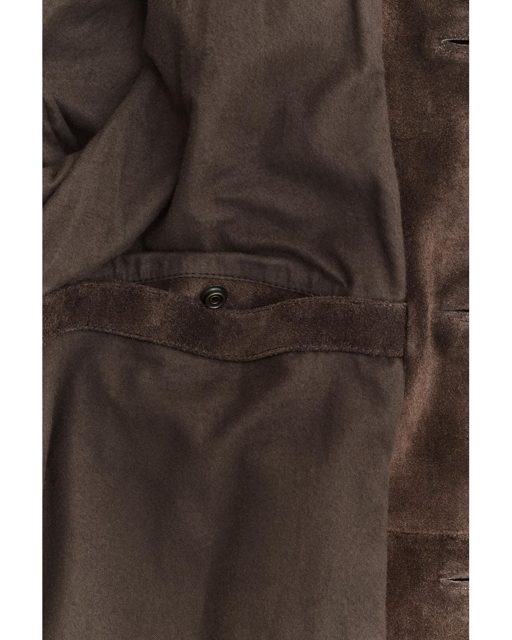 Gant Blue Suede Mid Length Jacket for men