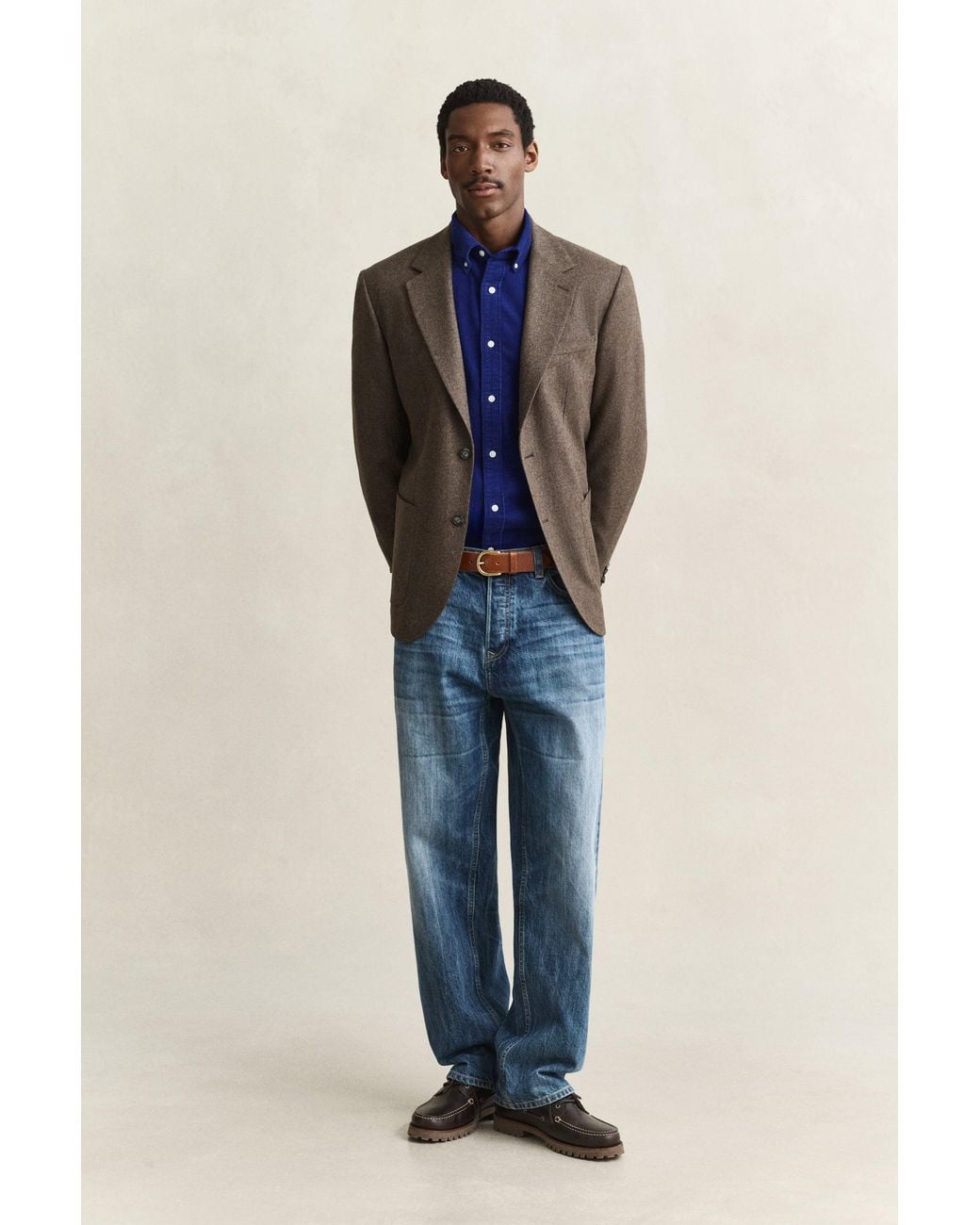 Gant Blue Corduroy Shirt for men