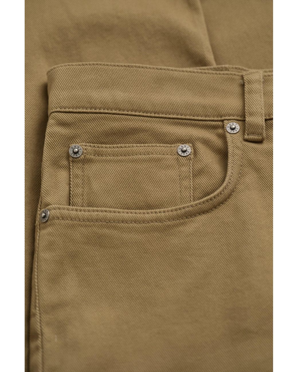 Gant Natural Slim Fit Twill Jeans Light Taupe for men