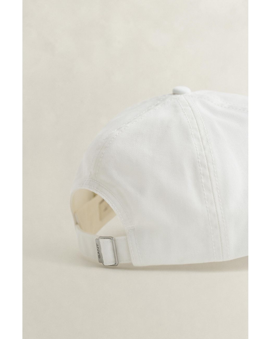 Gant Brown Shield Cotton Twill Cap Eggshell for men