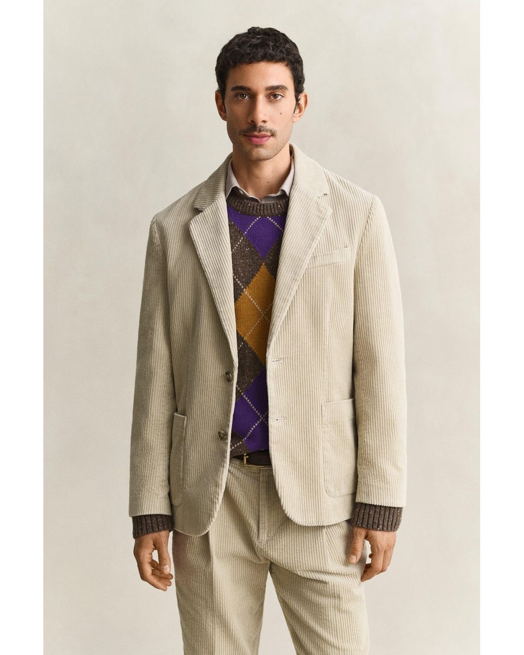 Gant Natural Corduroy Suit Jacket for men