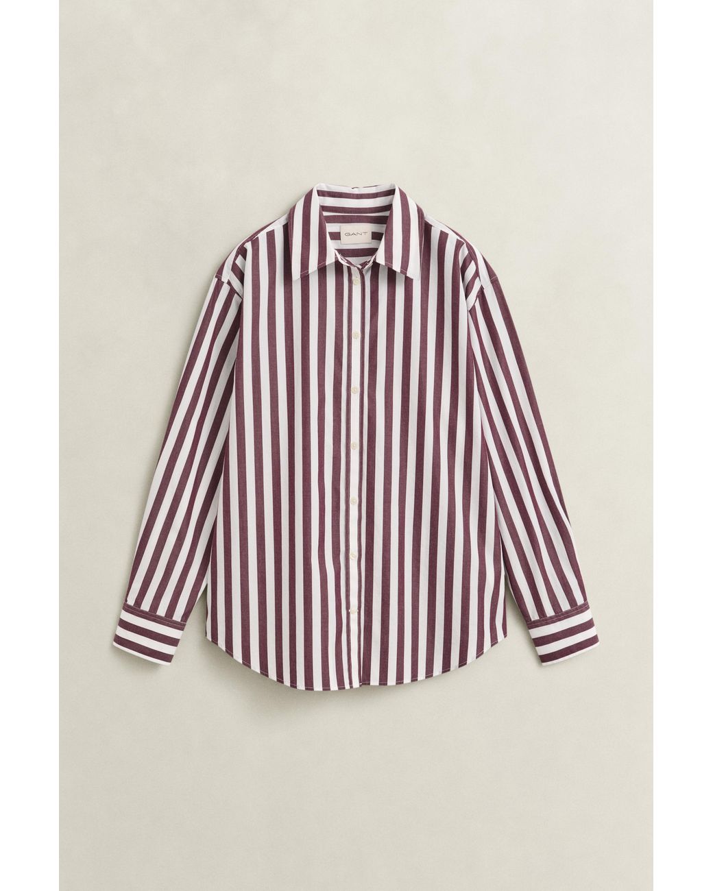 Gant Multicolor Relaxed Striped Poplin Shirt