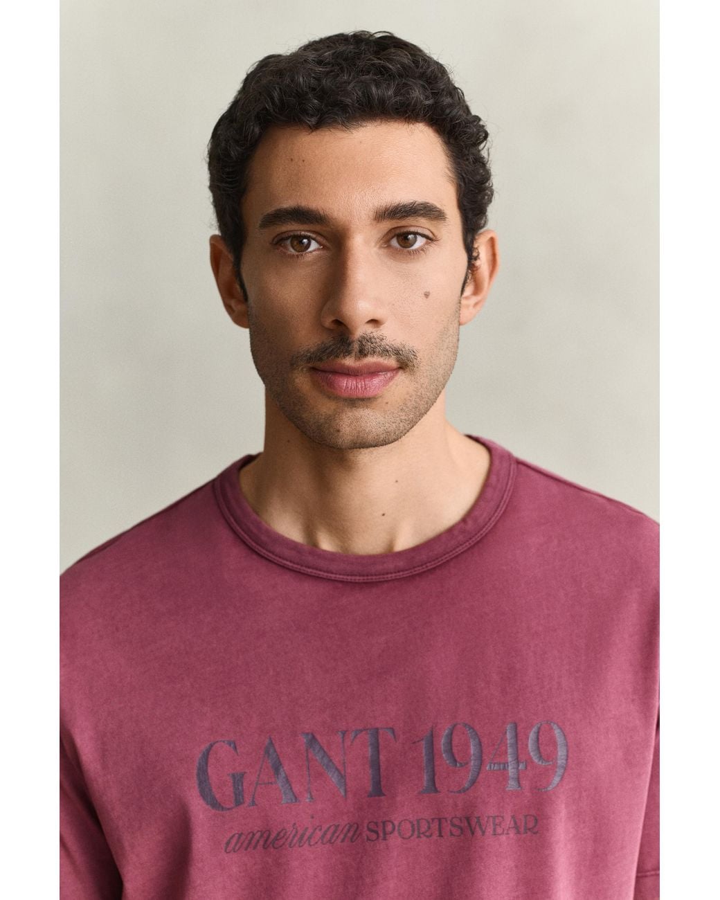 Gant Red Graphic T-Shirt for men