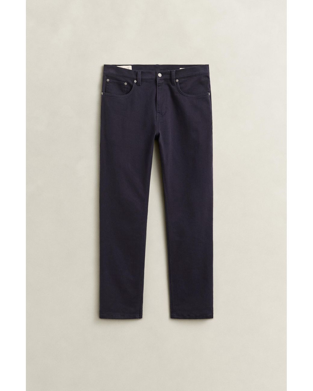 Gant Blue Regular Fit Twill Jeans Evening for men