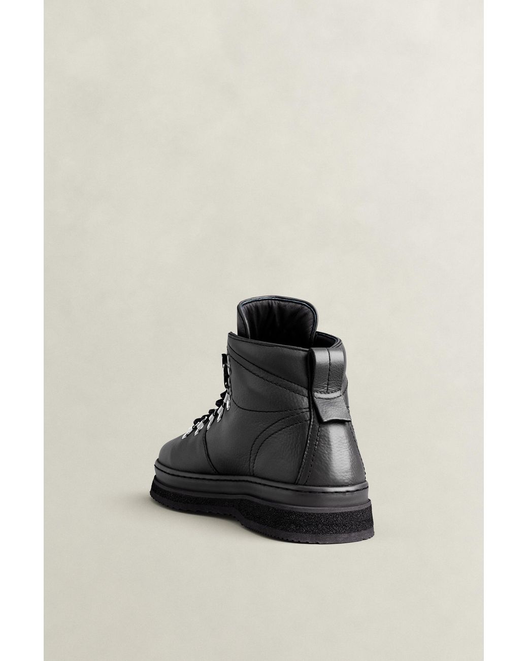 Gant Black Blistown Leather Boots for men