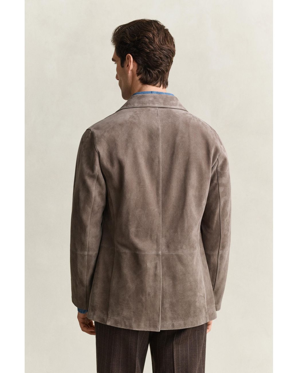 Gant Natural Suede Blazer for men