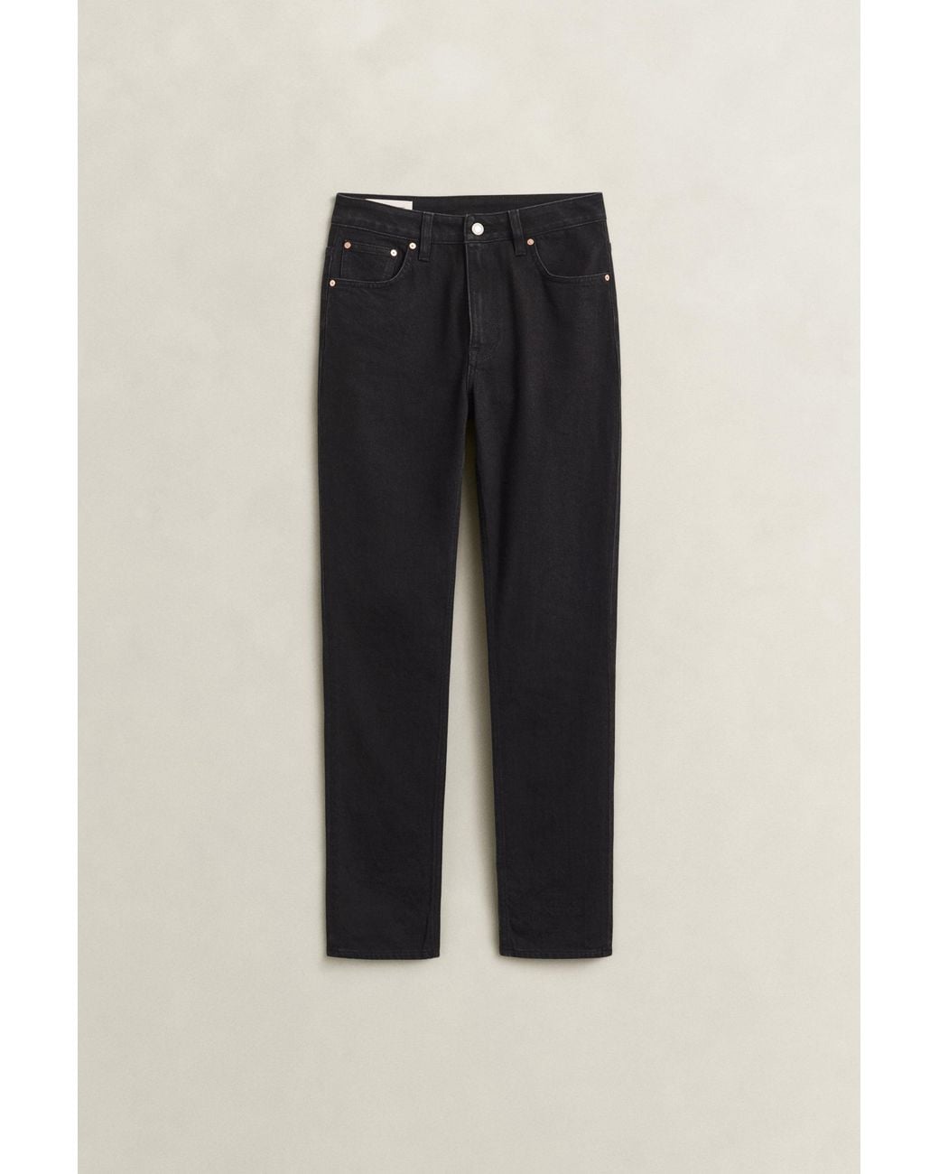 Gant Blue Slim High-Waisted Jeans Worn In
