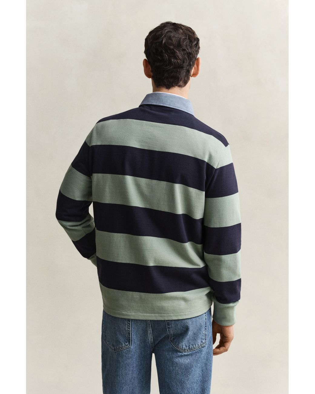 Gant Blue Classic Heavy Rugger for men
