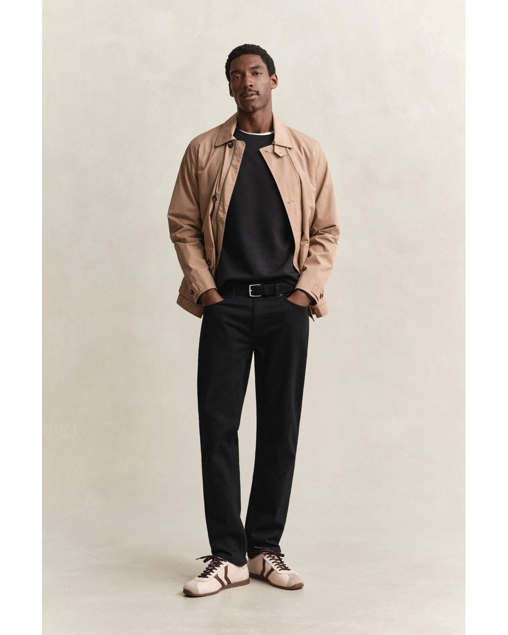 Gant Black Shield Crew Neck Sweatshirt for men