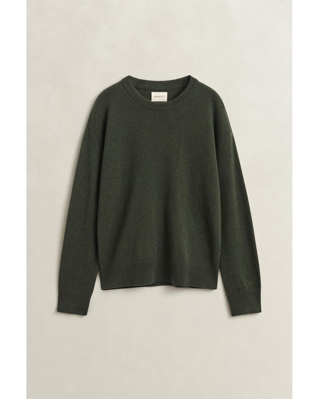 Gant Multicolor Superfine Lambswool Crew Neck Sweater