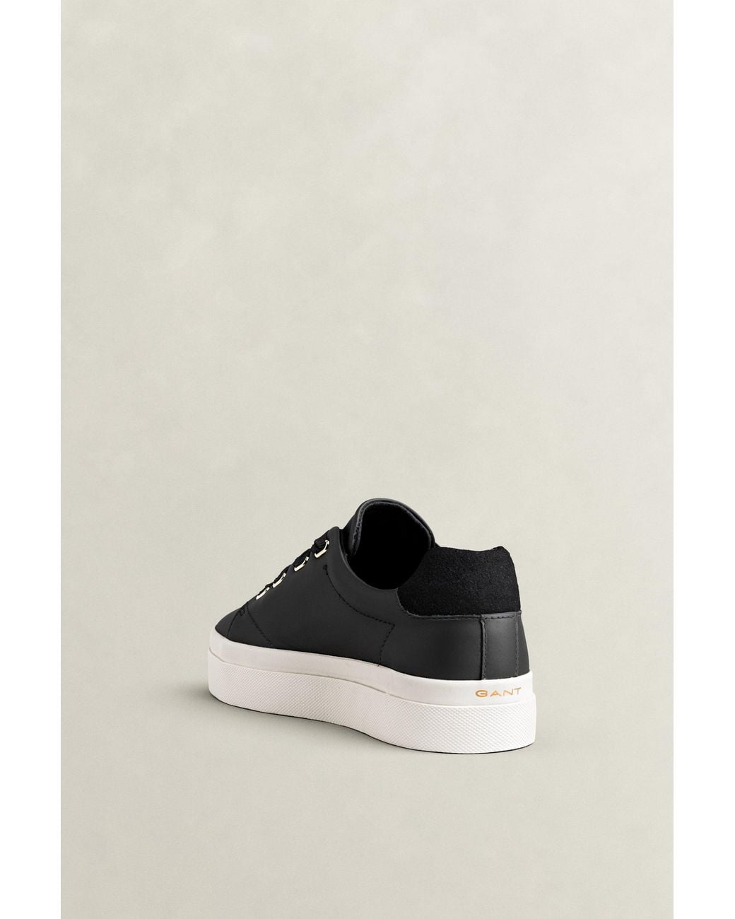 Gant Black Avona Leather Sneakers