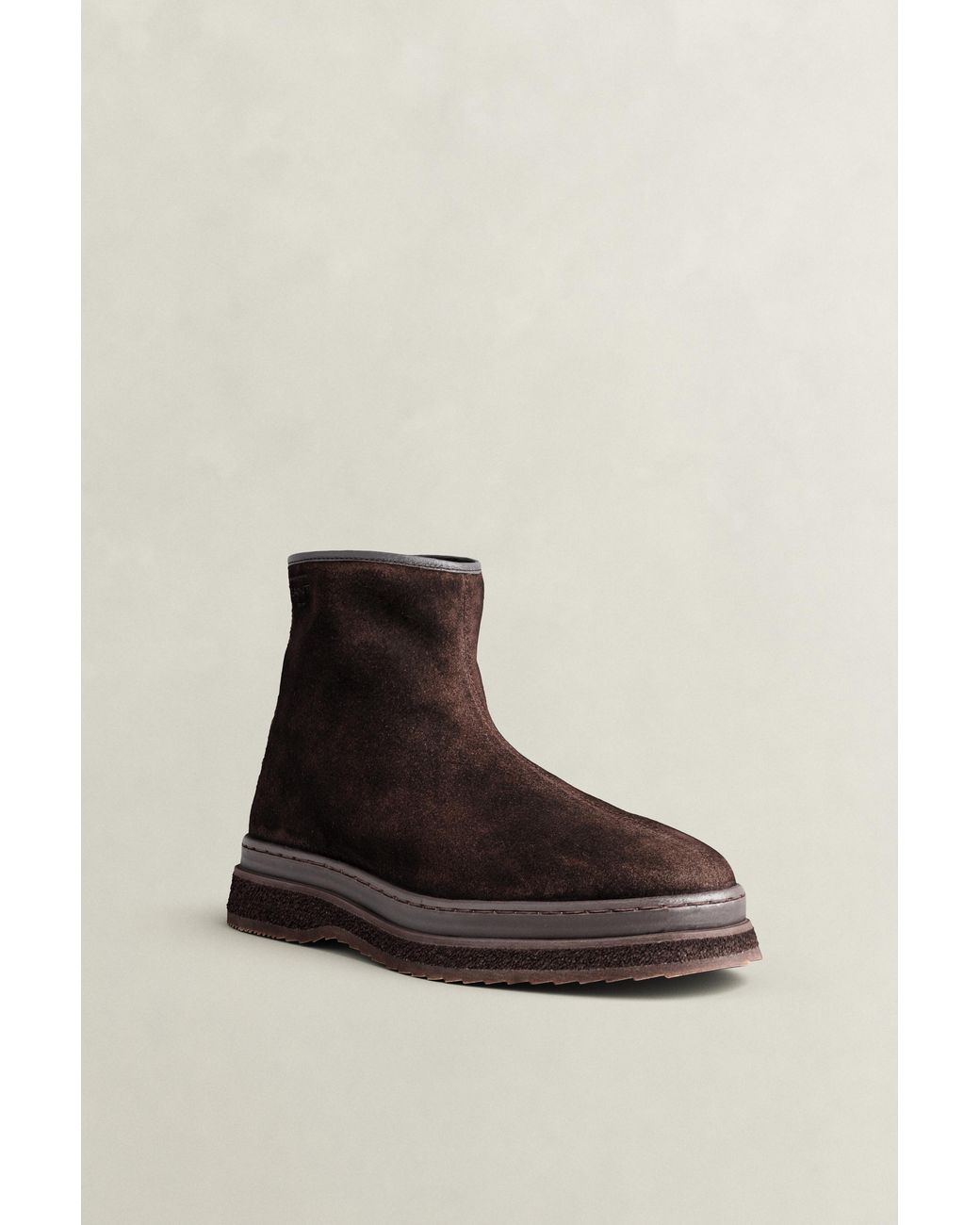 Gant Brown Blistown Suede Chelsea Boots Weathered for men
