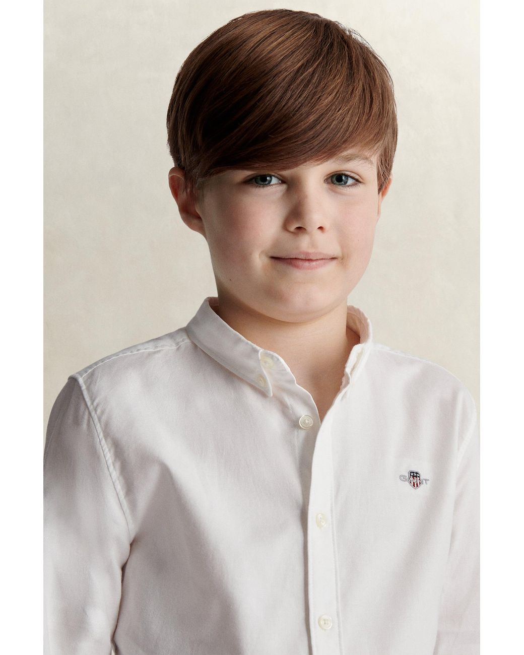 Gant Natural Teens Teen Boys Shield Oxford Shirt for men