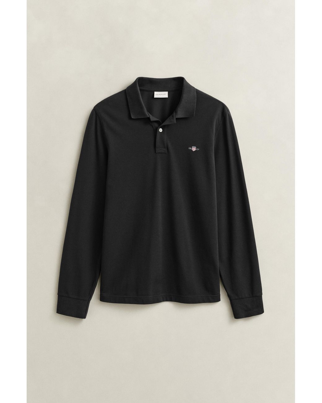 Gant Black Shield Piqué Rugger for men