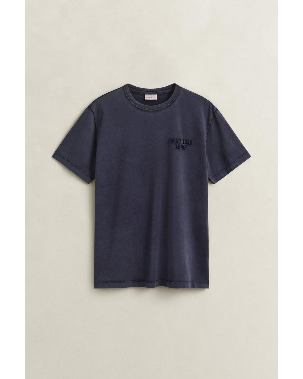 Gant Blue Graphic T-Shirt Evening for men