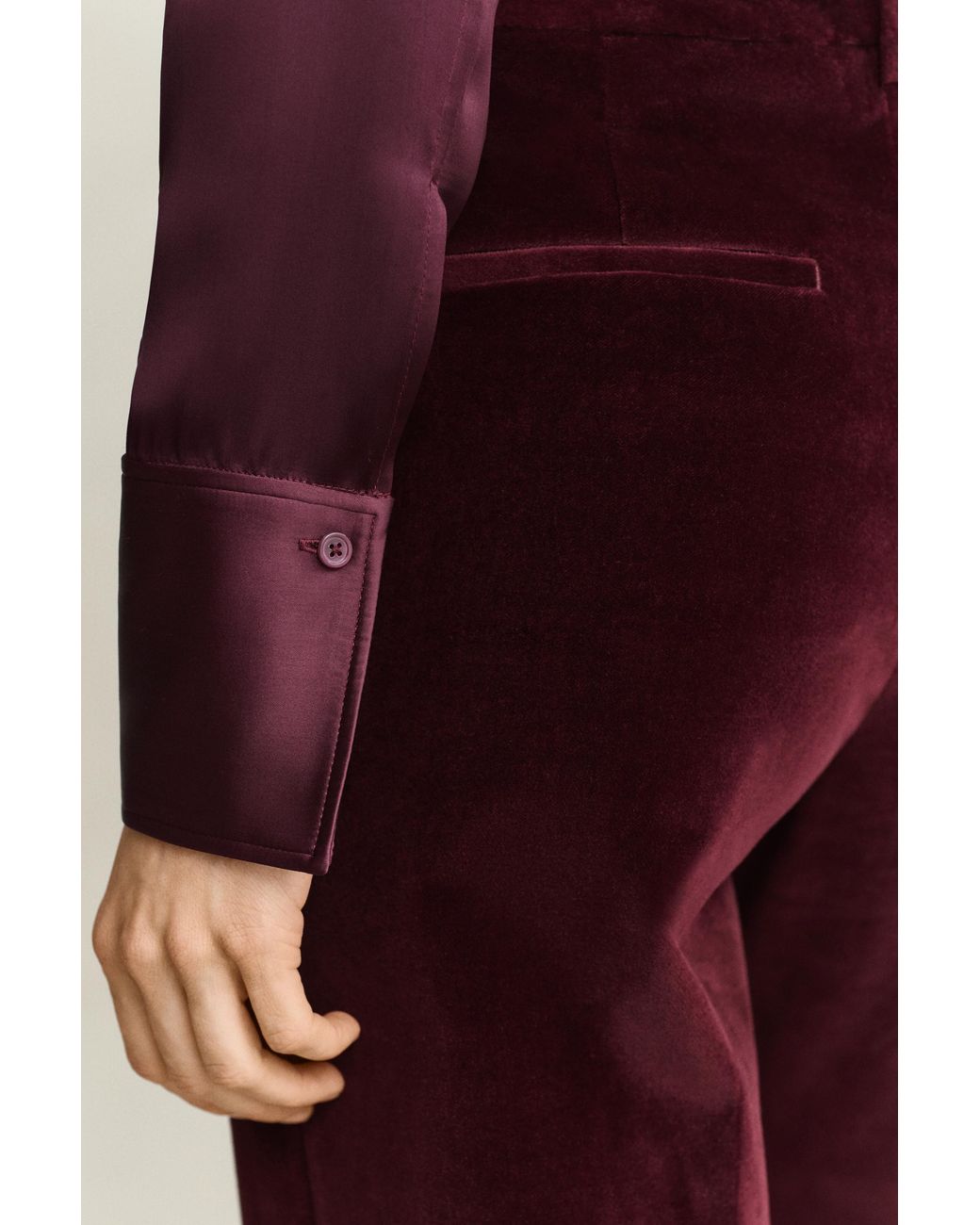 Gant Purple Slim Shirt