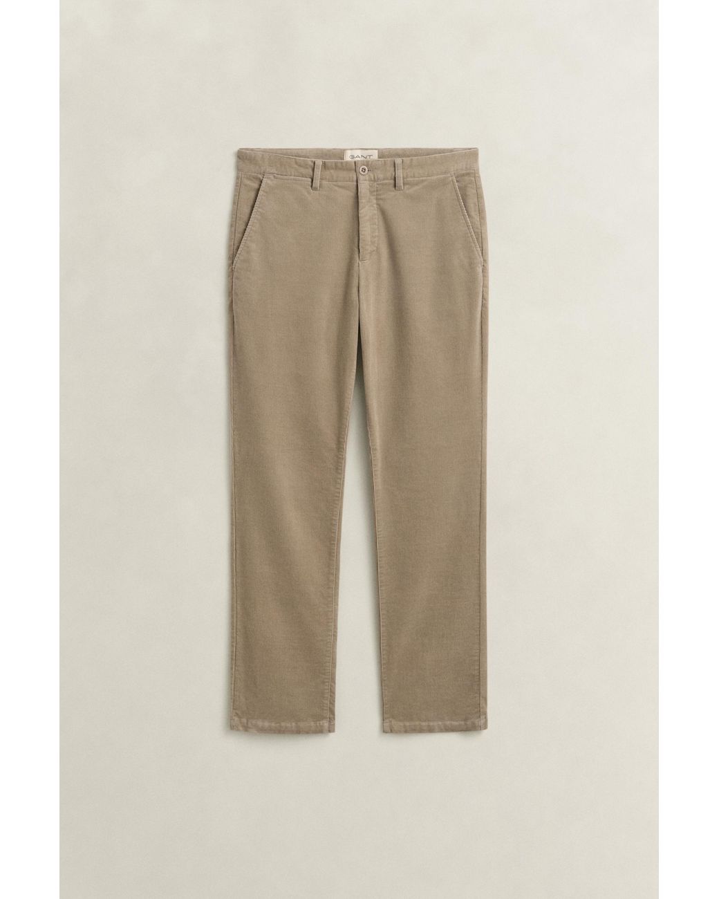 Gant Blue Regular Corduroy Chinos for men
