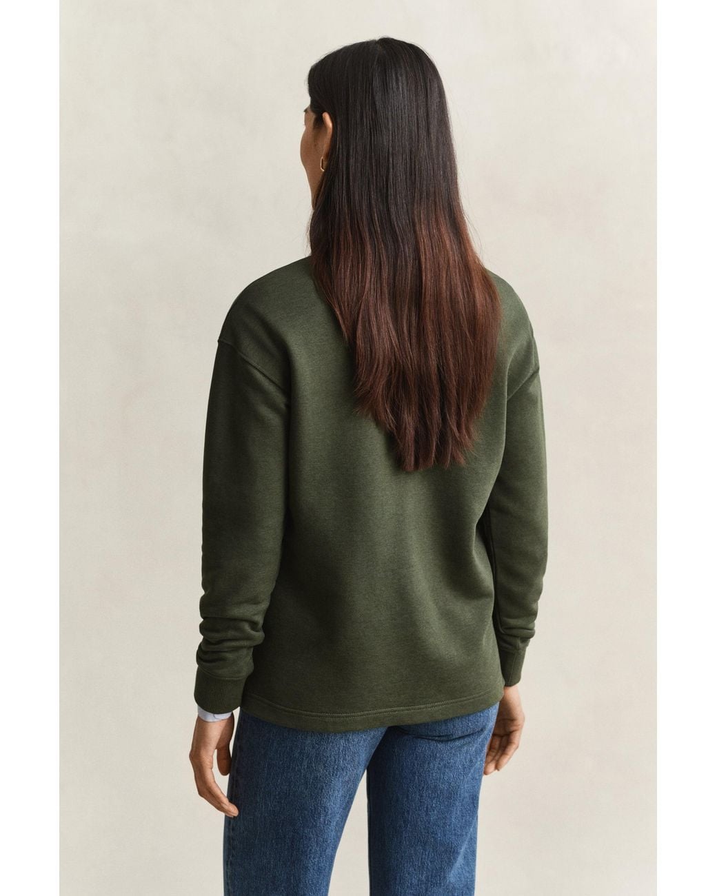 Gant Green Rugger Sweatshirt