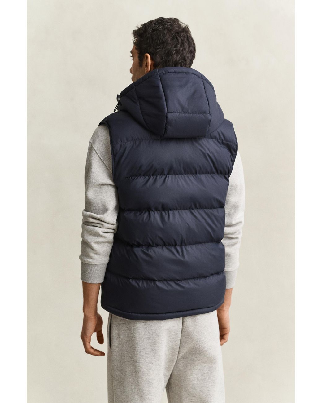 Gant Blue Active Cloud Vest Evening for men