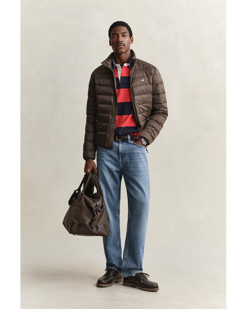 Gant Multicolor Light Down Jacket for men