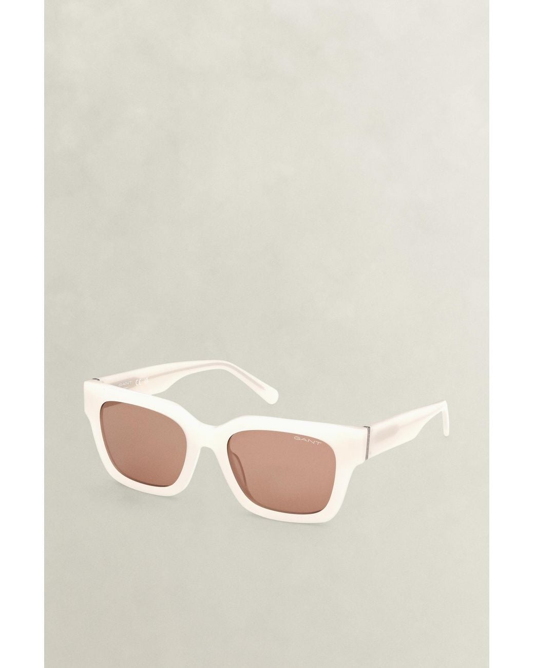 Gant Natural Geometric Sunglasses Blushing