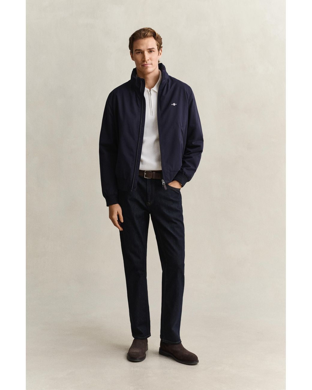 Gant Natural Regular Clean Wash Jeans Dark for men