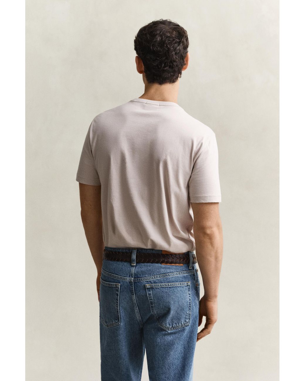 Gant Blue Regular Shield T-Shirt for men