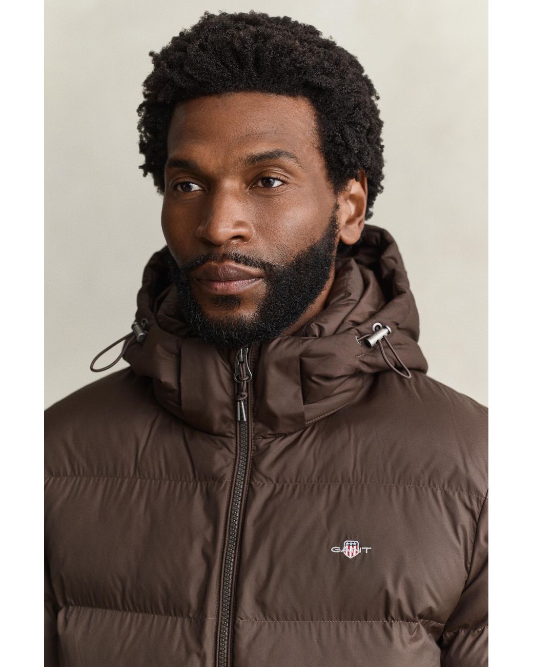 Gant Brown Active Cloud Jacket for men