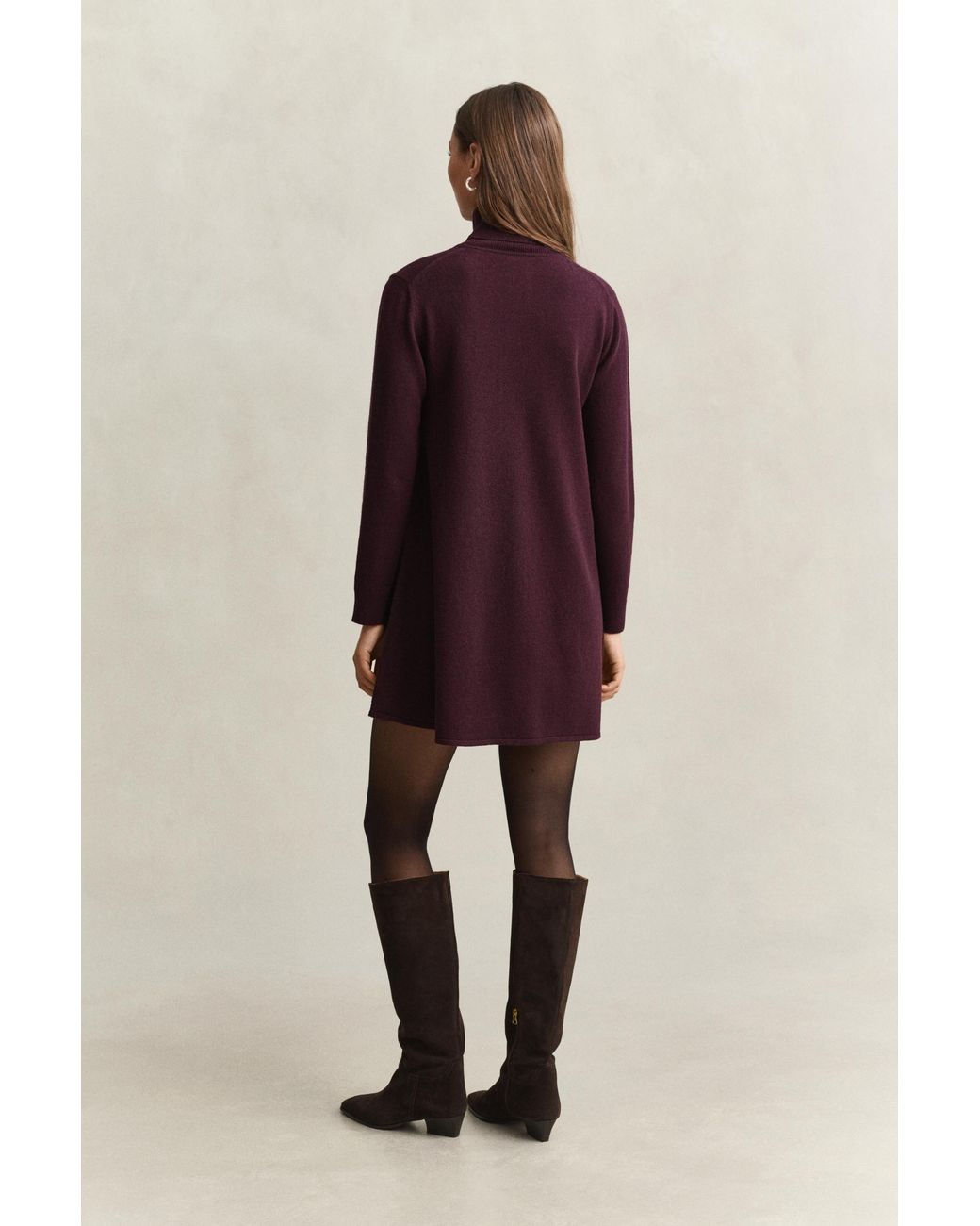 Gant Multicolor Superfine Lambswool Dress