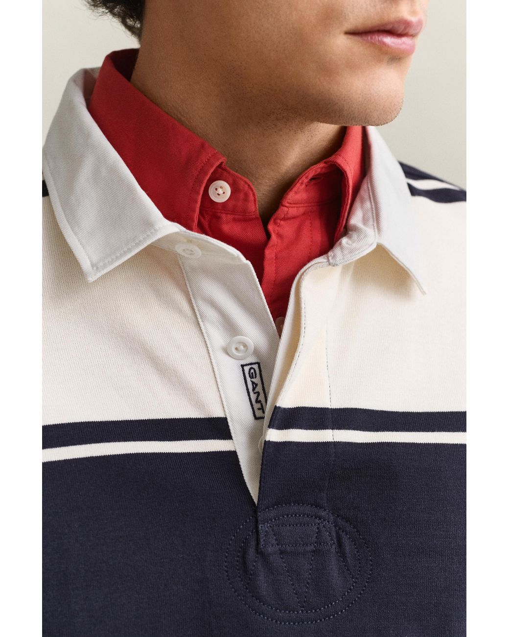Gant Blue Striped Rugger Evening for men