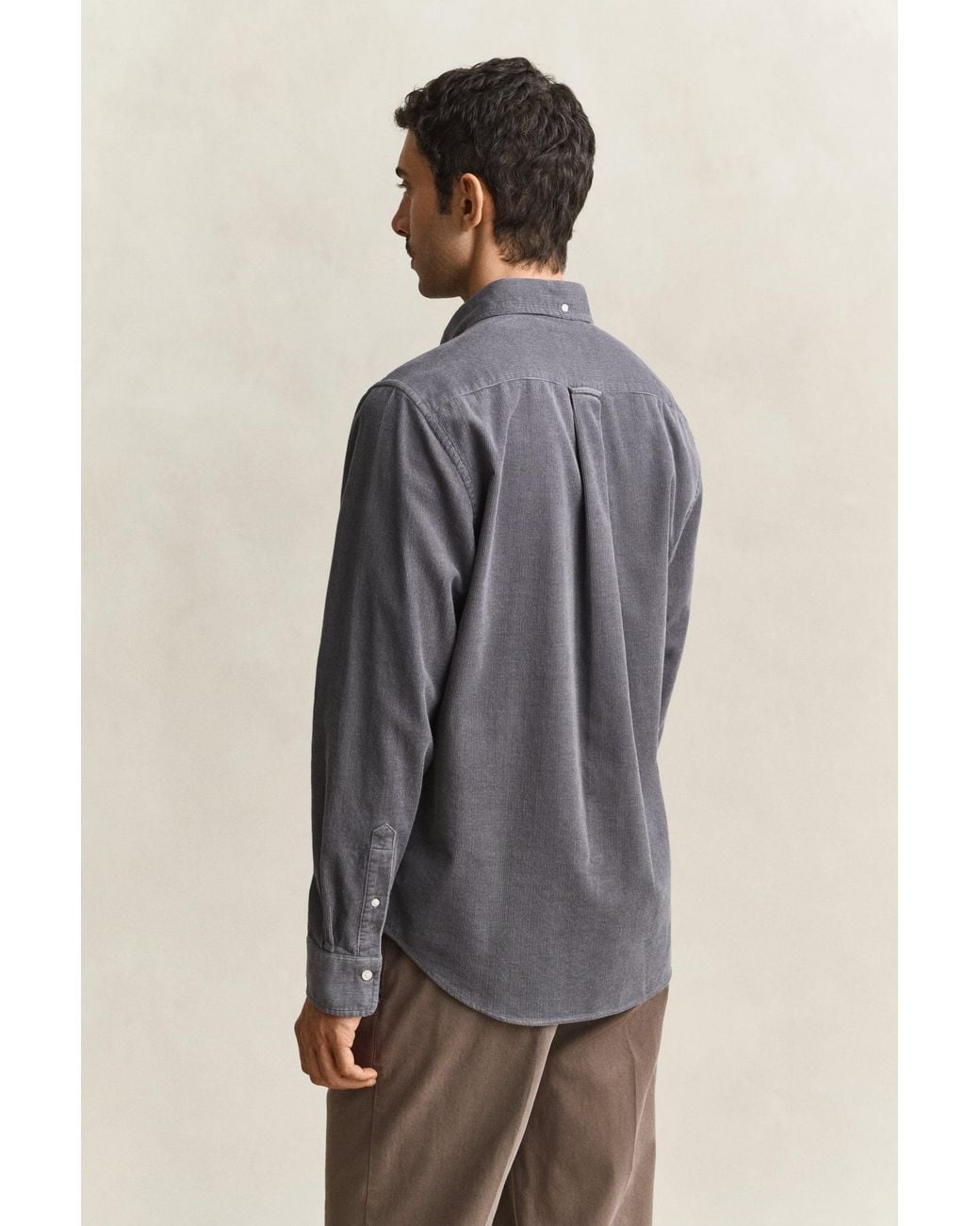 Gant Gray Corduroy Shirt for men