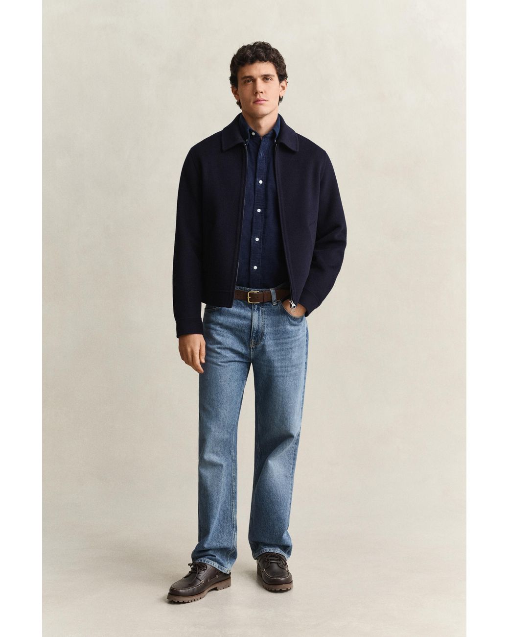 Gant Blue Corduroy Shirt for men