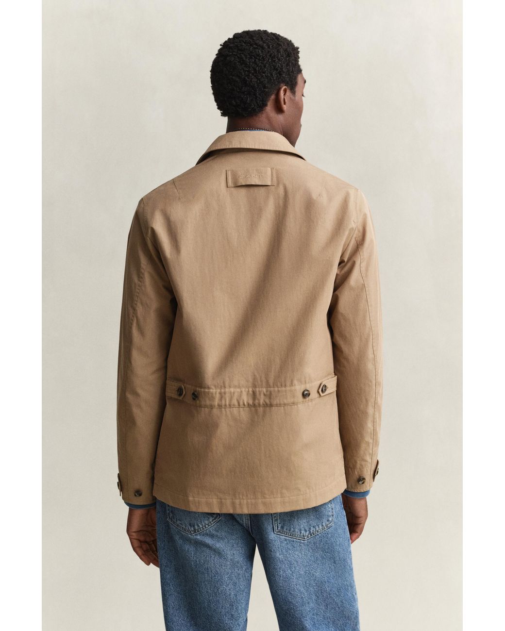 Gant Natural Barn Jacket Light Taupe for men