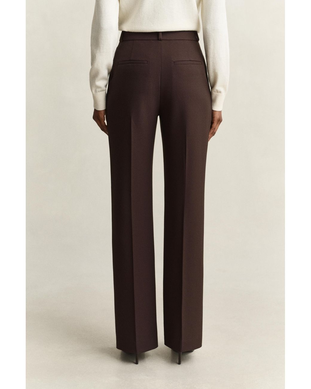 Gant Natural Flared Nautical Pants Deep