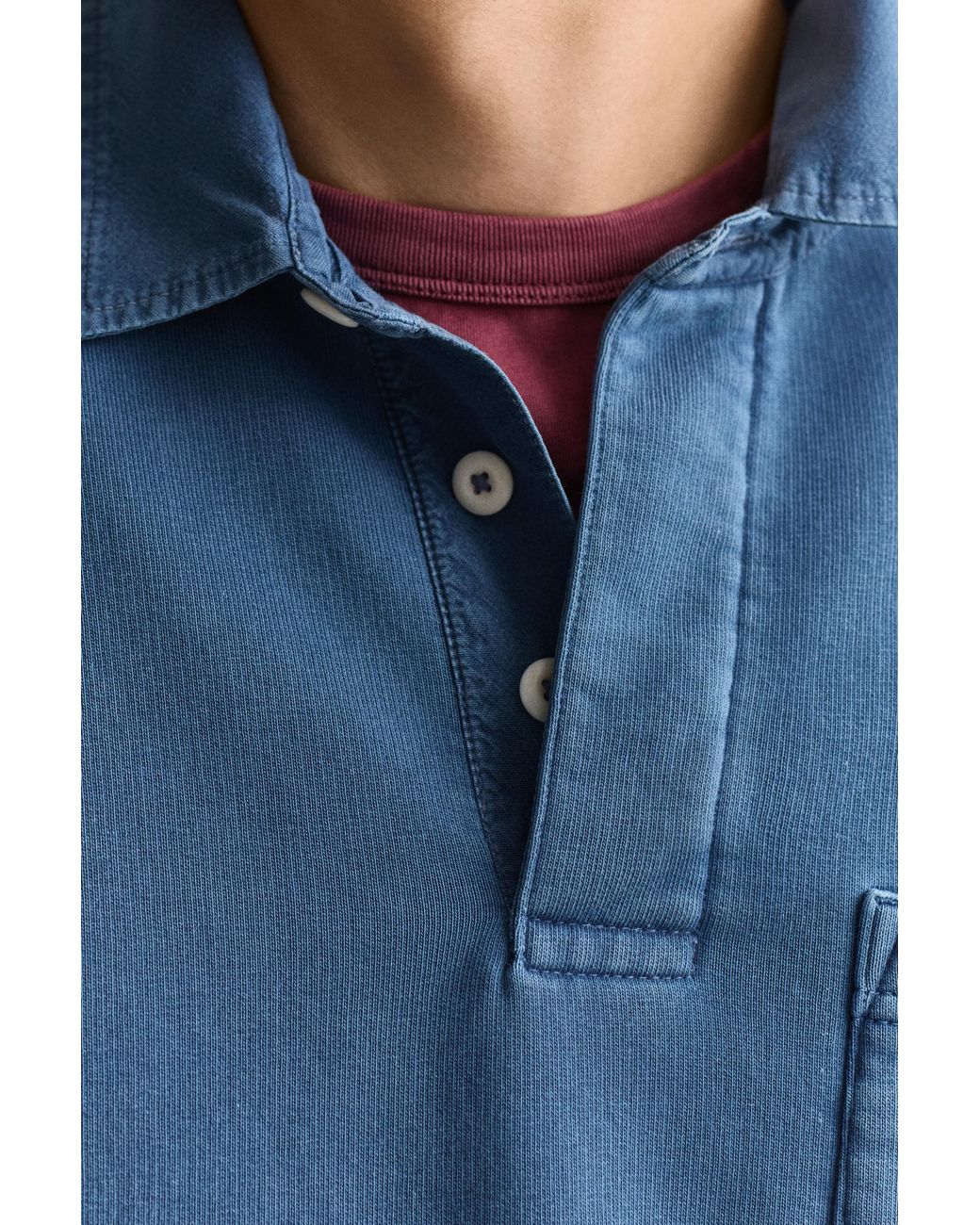 Gant Blue Sweatshirt Rugger for men
