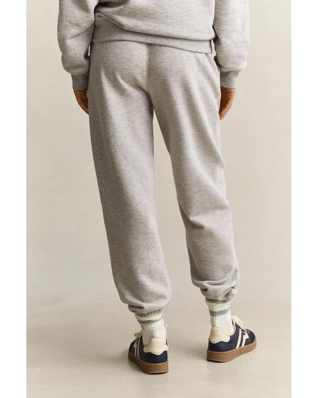 Gant Gray X Yale Graphic Sweatpants Melange