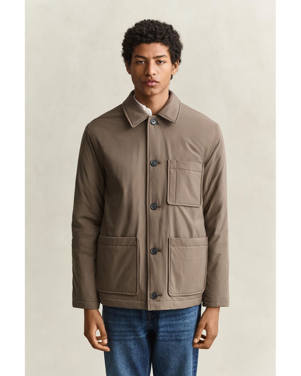 Gant Natural Padded Chore Jacket for men