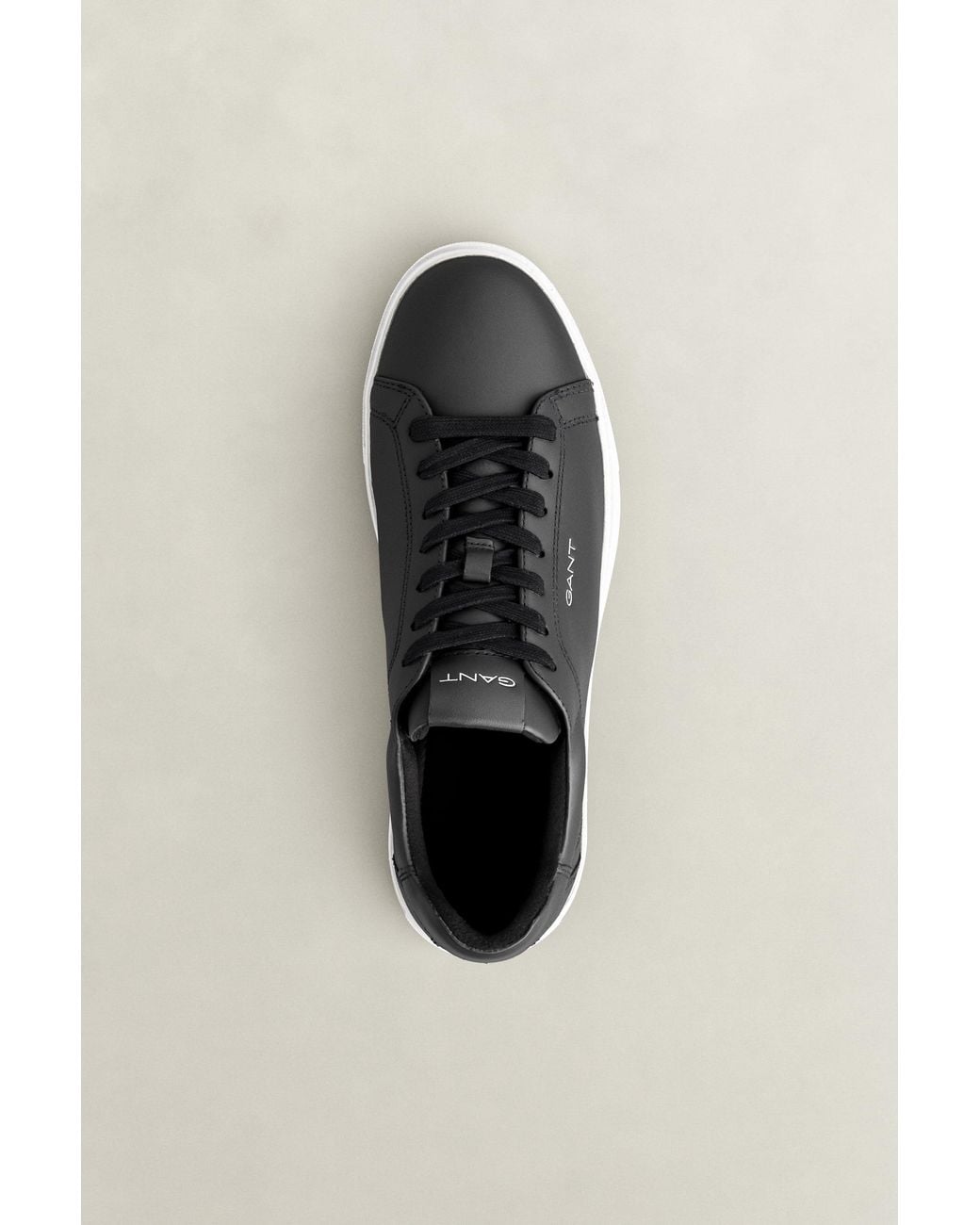 Gant Black Mcjulien Leather Sneakers for men