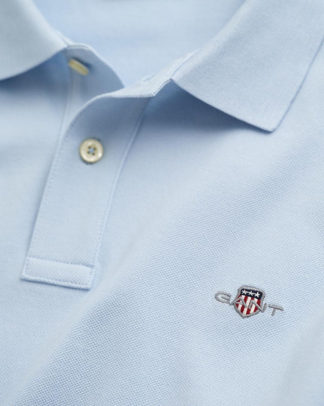 Gant Blue Classic Regular Polo Shirt for men