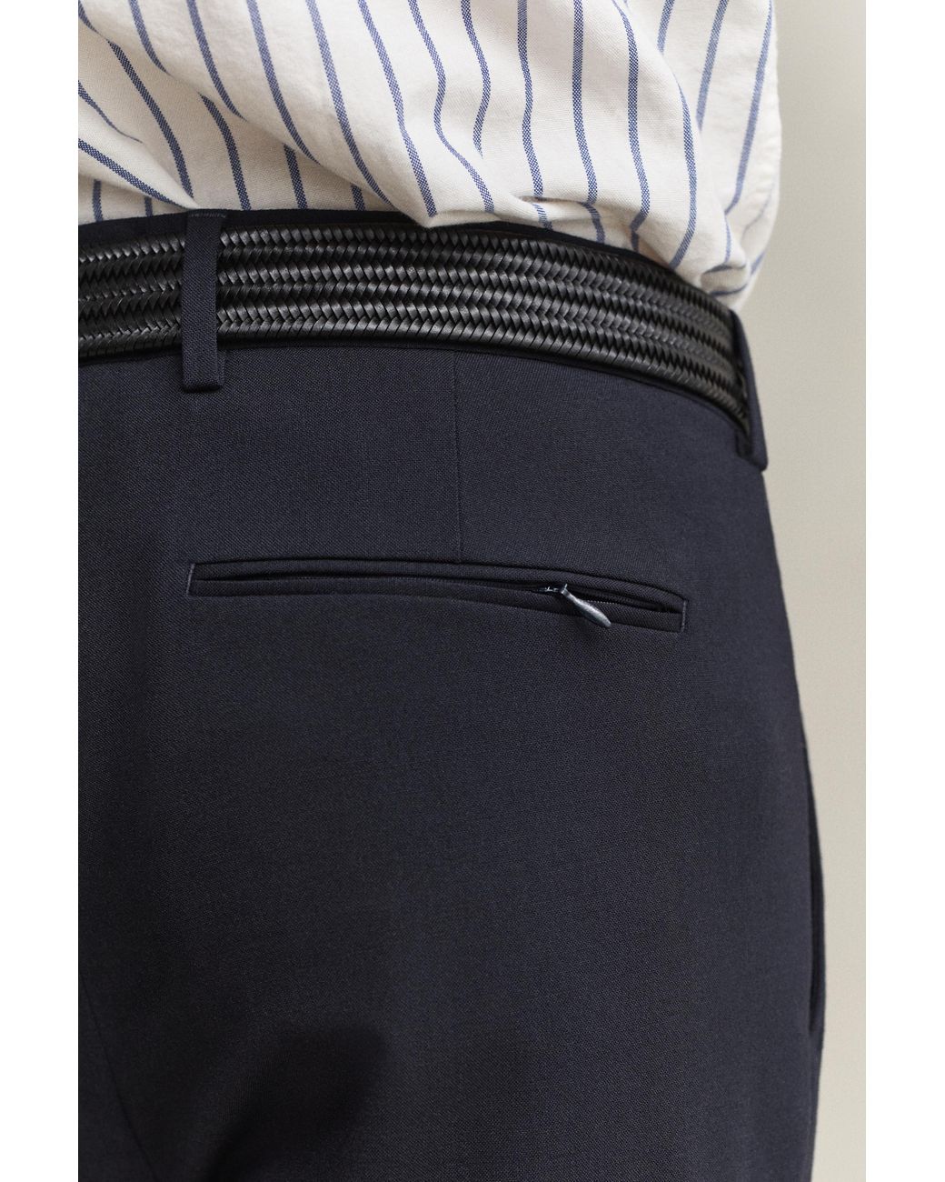 Gant Black Travel Suit Pants Evening for men