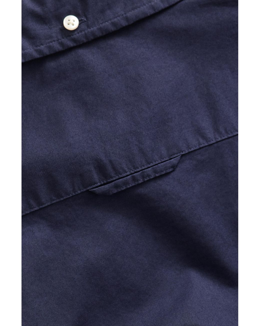 Gant Blue Classic Slim Poplin Shirt Evening for men