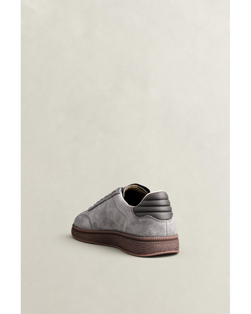 Gant Gray Cuzmo Suede Sneakers Concrete for men