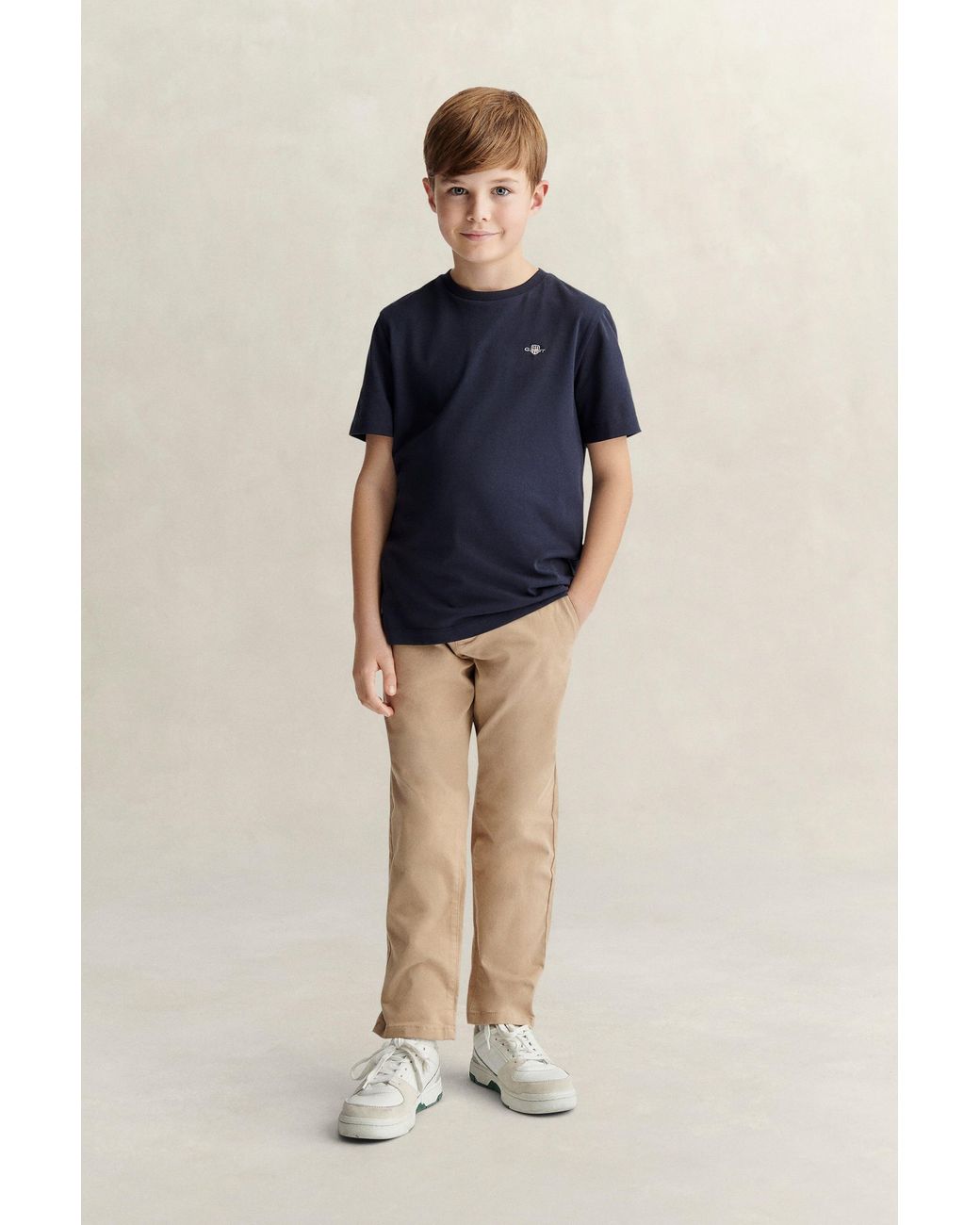 Gant Blue Teens Teen Boys Chinos Dark for men