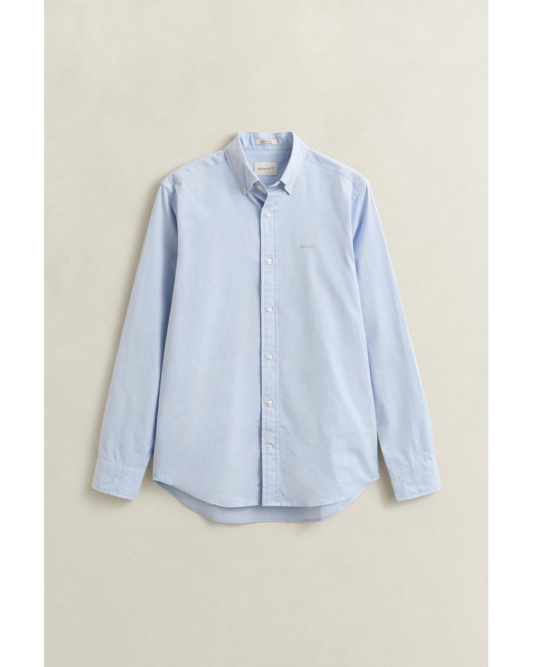 Gant Blue Pinpoint Oxford Shirt for men