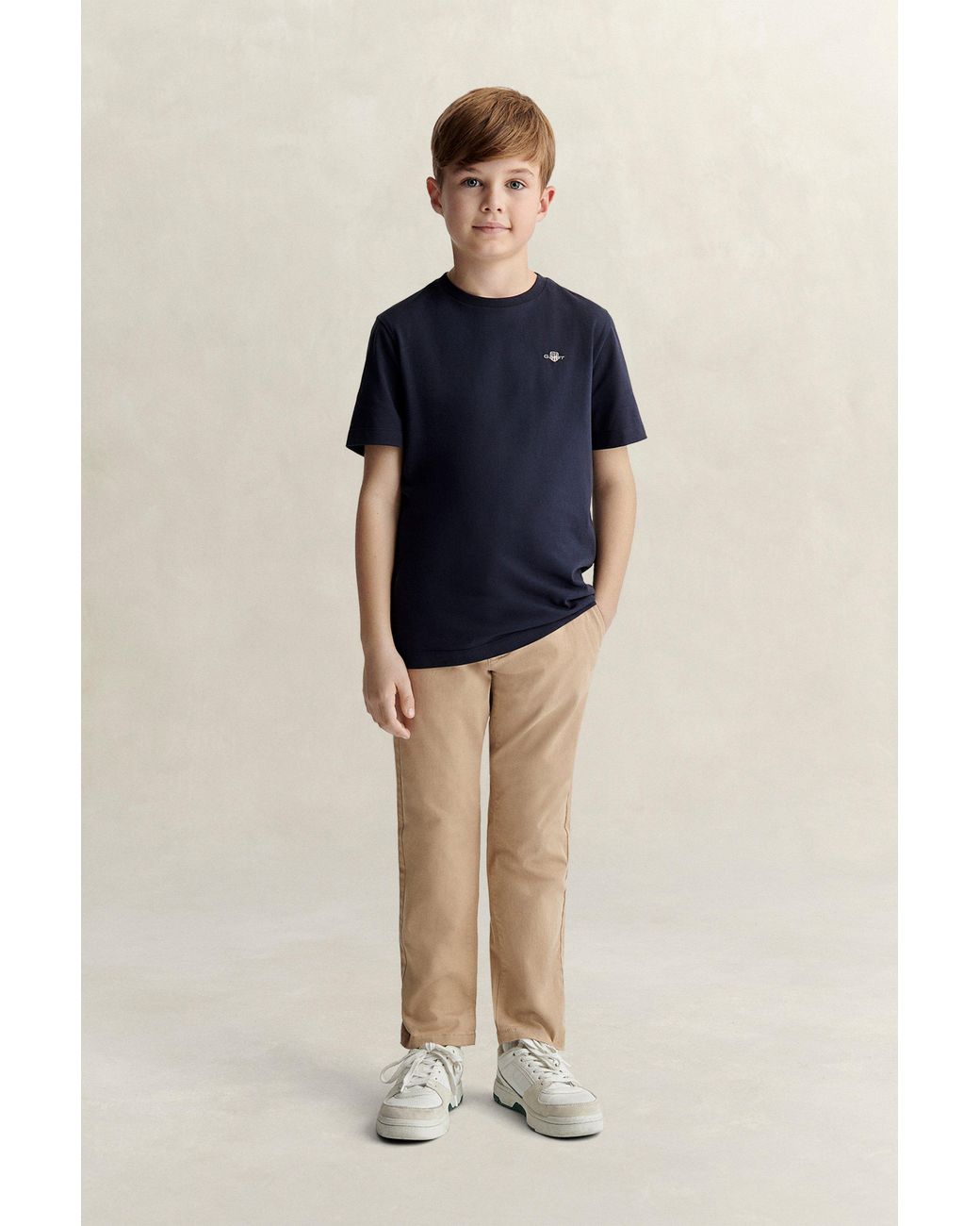 Gant Blue Teens Shield T-Shirt Evening
