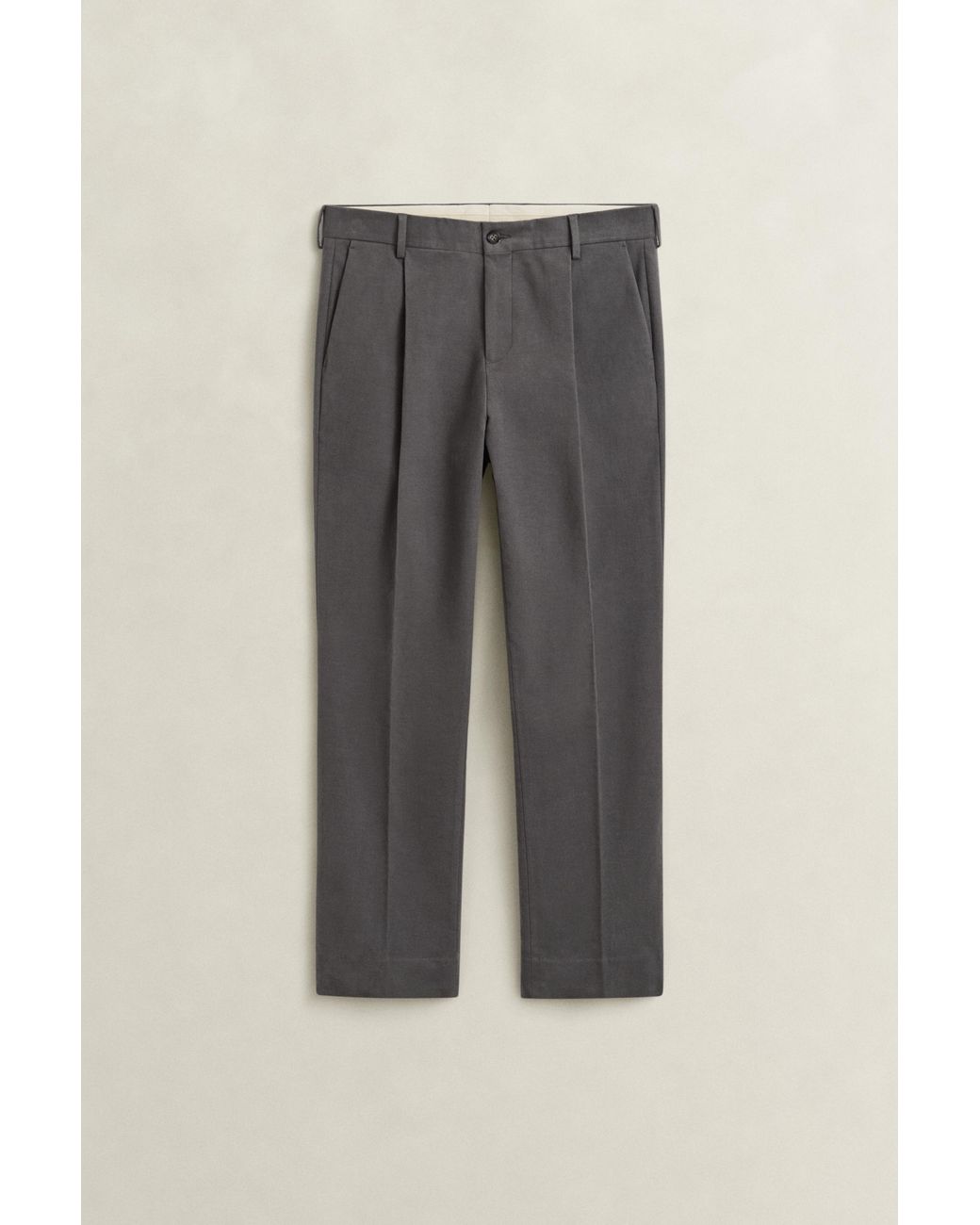 Gant Blue Moleskin Suit Pants for men