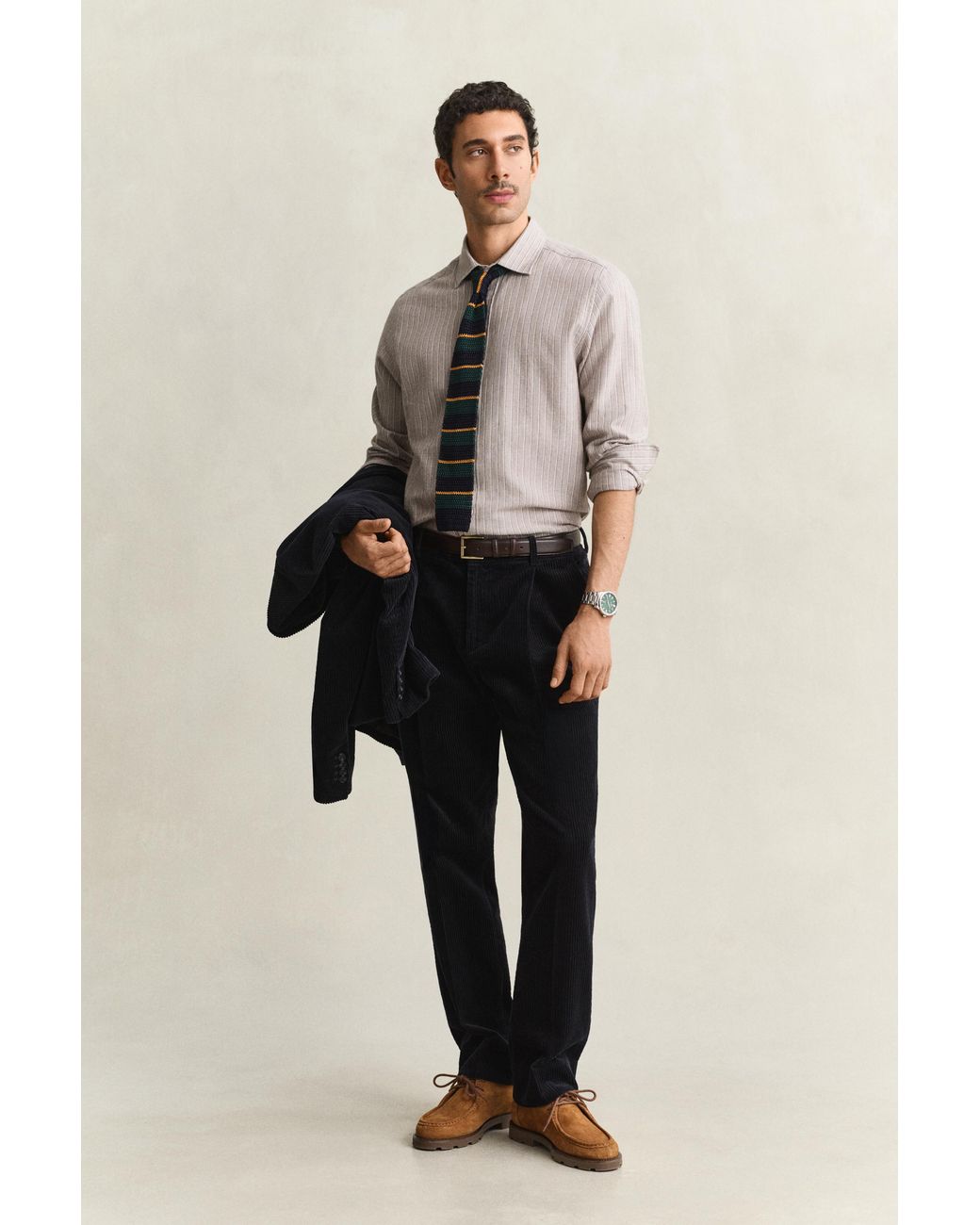 Gant Natural Corduroy Suit Pants Evening for men