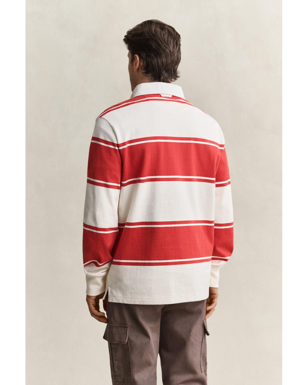 Gant Red Striped Rugger for men