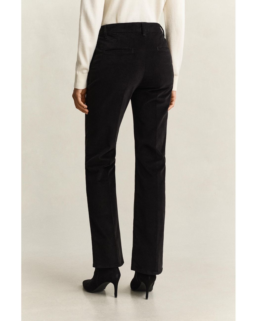 Gant Natural Flared Velvet Pants