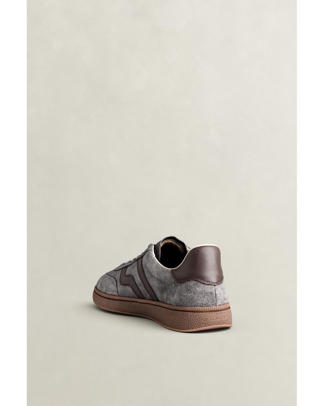Gant Gray Cuzmo Suede Sneakers Concrete for men